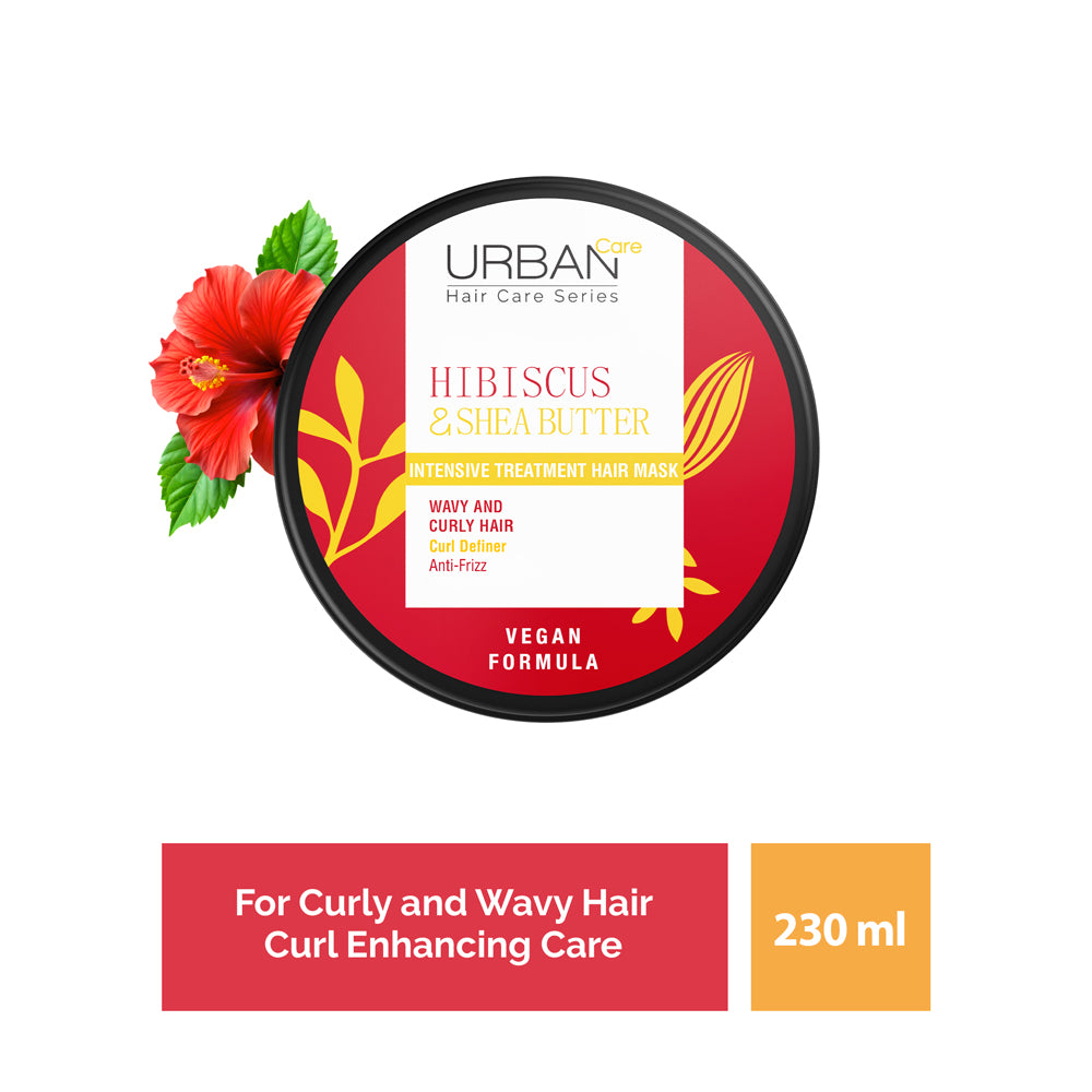 URBAN CARE TWISTED CURLS HIBISCUS & SHEA BUTTER SERIES