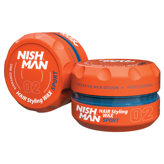NISHMAN HAIR STYLING AQUA WAXES & POMADES