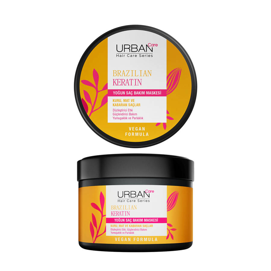 URBAN CARE BRAZILIAN KERATIN STRAIGHTENING SERIES INTENSIVE HAIR CARE MASK