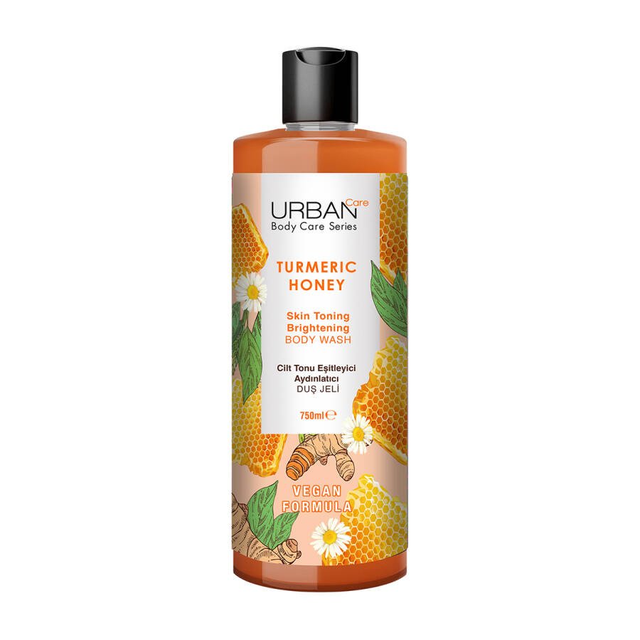 URBAN CARE TUMERIC HONEY BRIGHTHENING BODY CARE SERIES BODY WASH