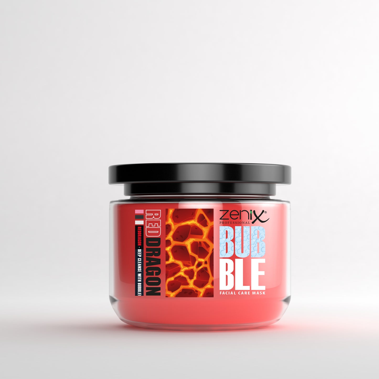 Zenix BUBBLE CLAY FACE MASK RED DRAGON 300ml / 10.14fl.oz