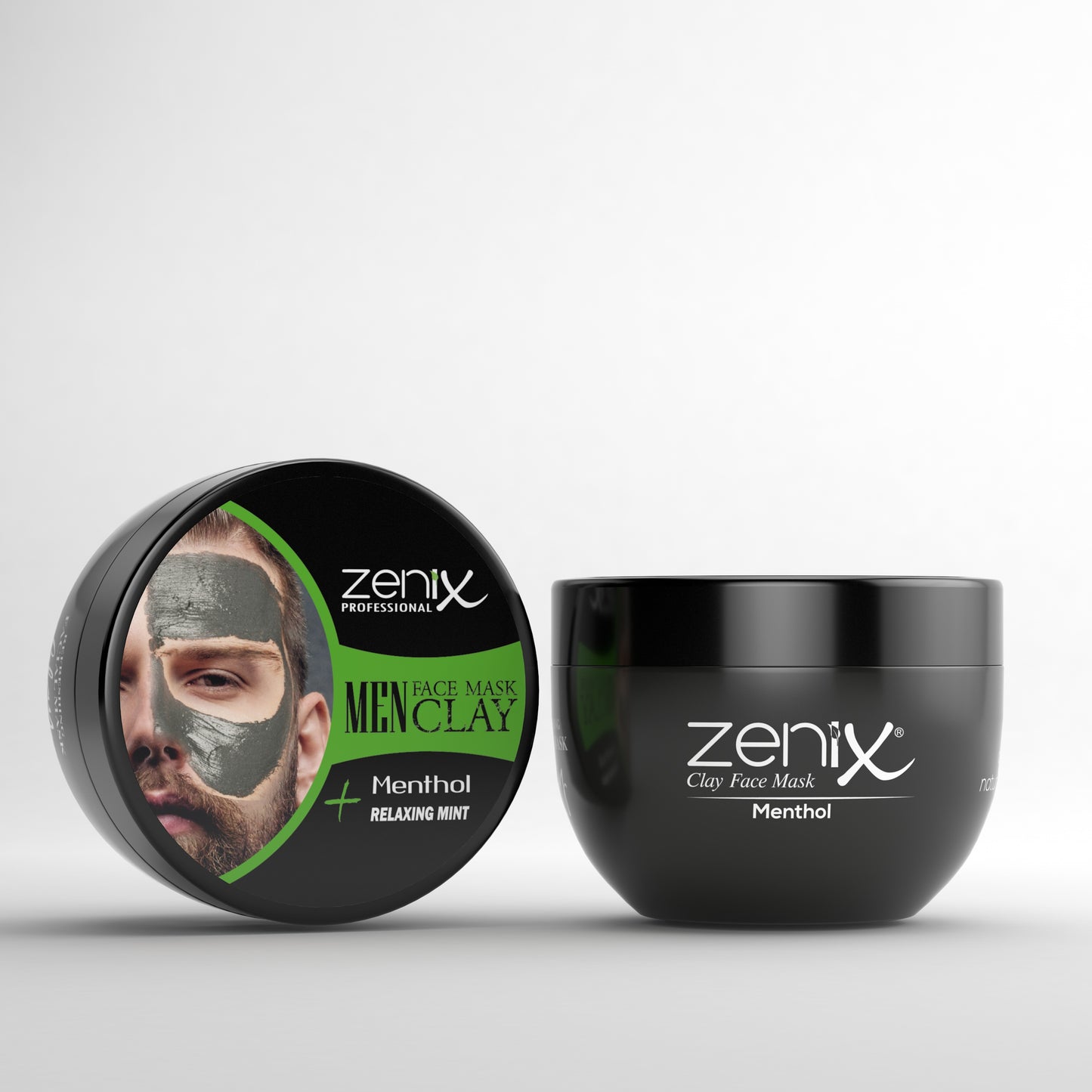 Zenix MEN CLAY FACE MASK MENTHOL 350ml / 11.83fl.oz