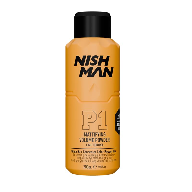 Nishman Salon Size P1 Powder Wax 160g / 5.6oz