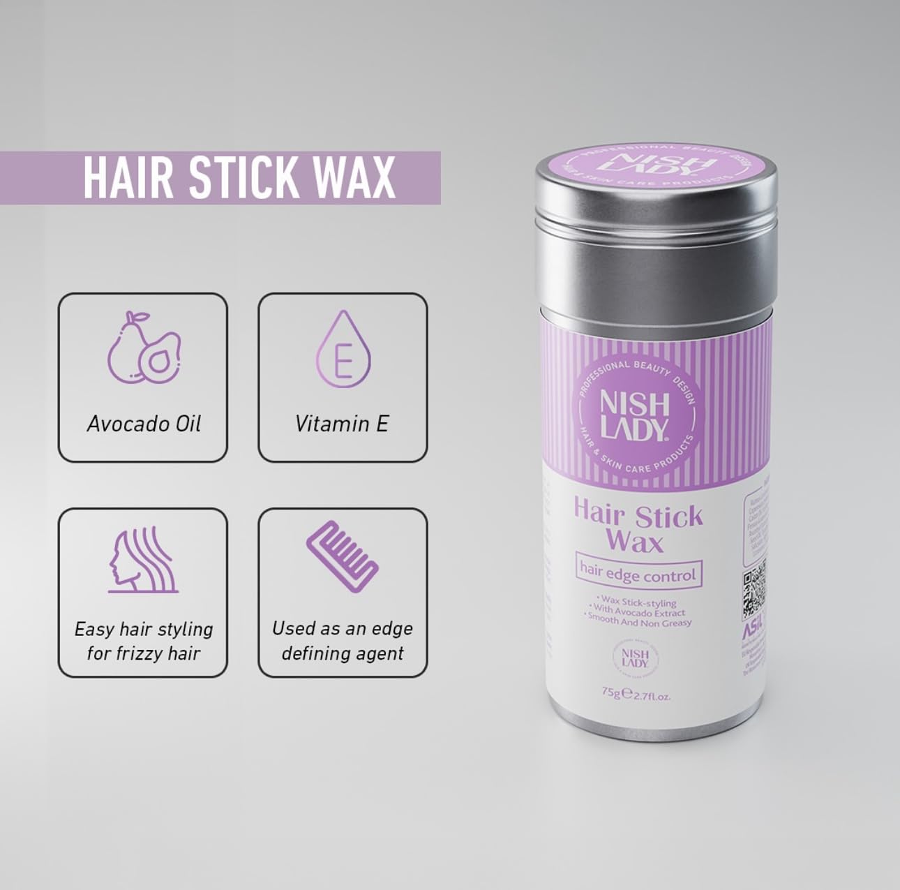 Nishlady Hair Stick Wax 75 Gr