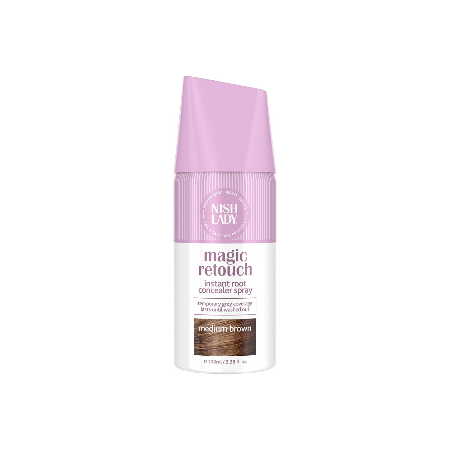 Nishlady Magic Retouch Hair Color Spray 3.38 Fl Oz (Pack of 1)