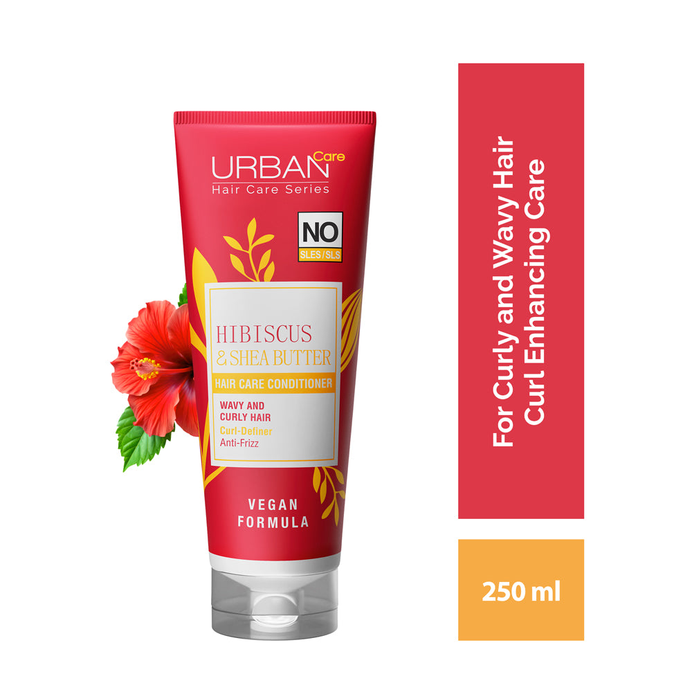 URBAN CARE TWISTED CURLS HIBISCUS & SHEA BUTTER SERIES