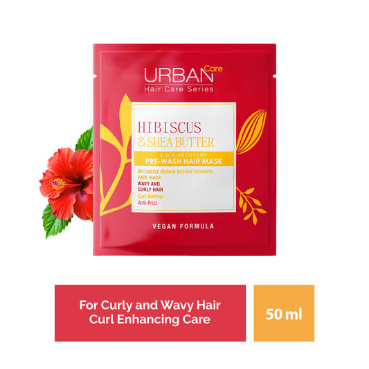 URBAN CARE TWISTED CURLS HIBISCUS & SHEA BUTTER SERIES