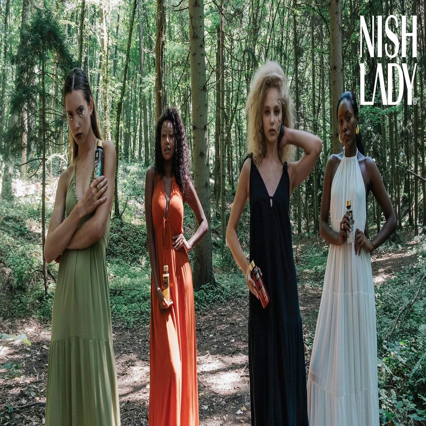 NishLady Fragrance Mist INSTIGATE, 260 ml | VEGAN | CRUELTY FREE | Long Lasting Scent | Moisturising Body Mist