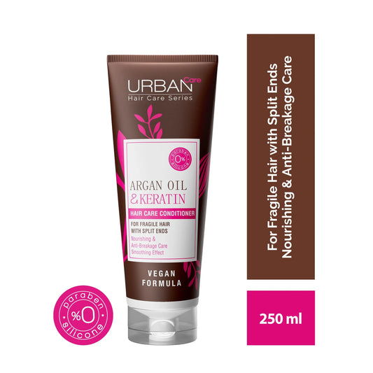 URBAN CARE ARGAN OIL & KERATIN ANTI-BREAKAGE SERIES CONDITIONER
