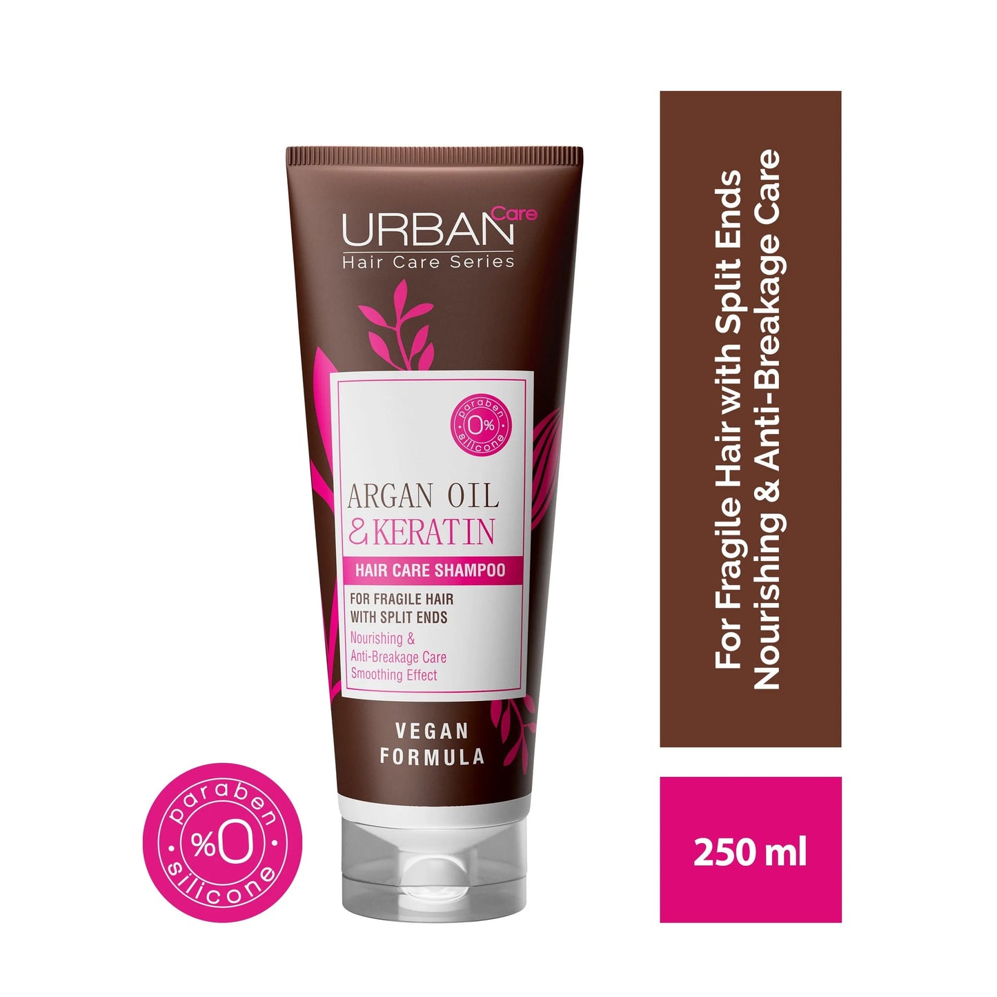 URBAN CARE ARGAN OIL & KERATIN ANTI-BREAKAGE SERIES SHAMPOO