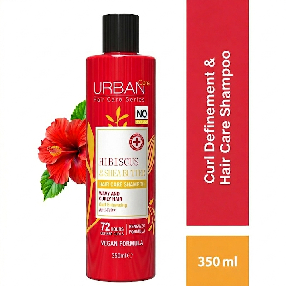 URBAN CARE TWISTED CURLS HIBISCUS & SHEA BUTTER SERIES