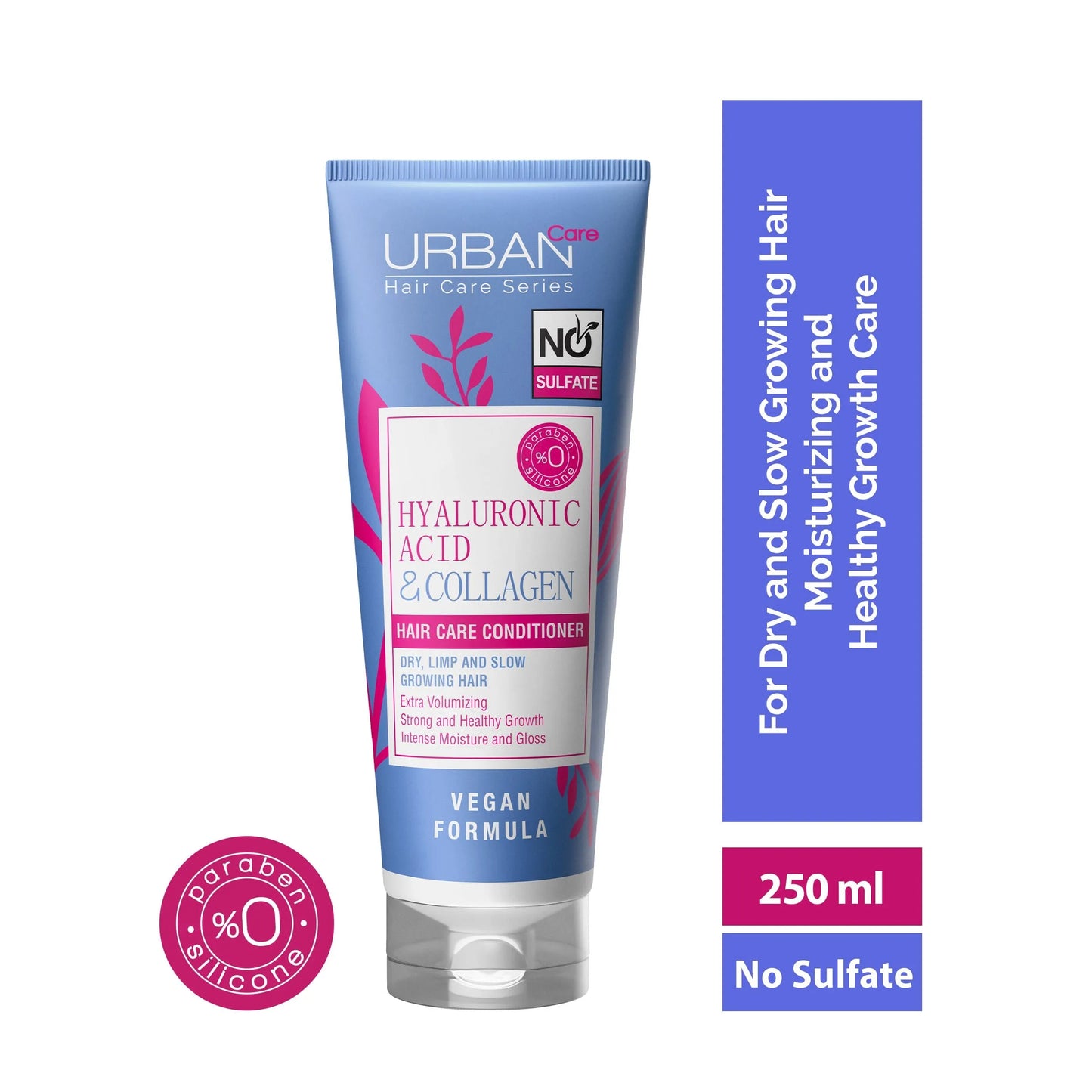 URBAN CARE HYALURONIC ACID & COLLAGEN VOLUMIZING  SERIES NO SULFATE CONDITIONER