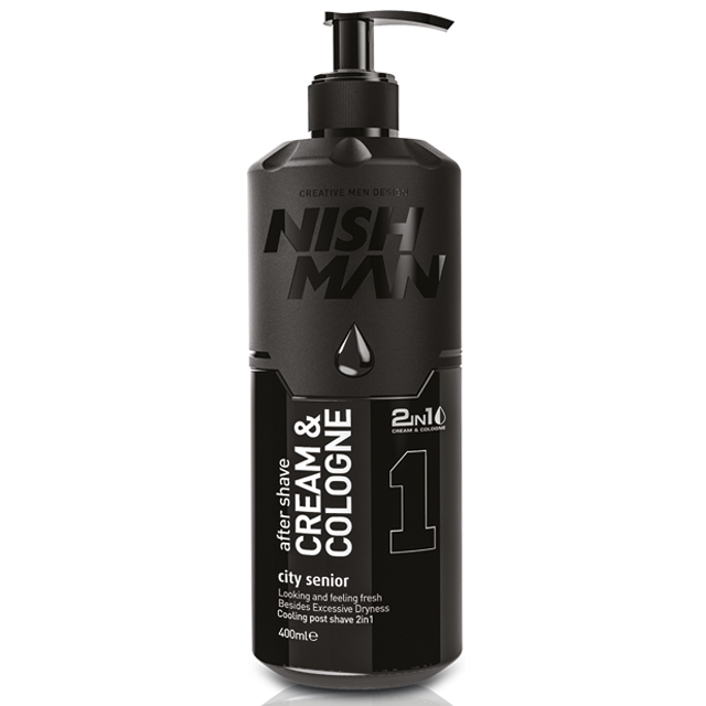 NISHMAN AFTERSHAVE COLOGNES- CREAM & COLOGNES