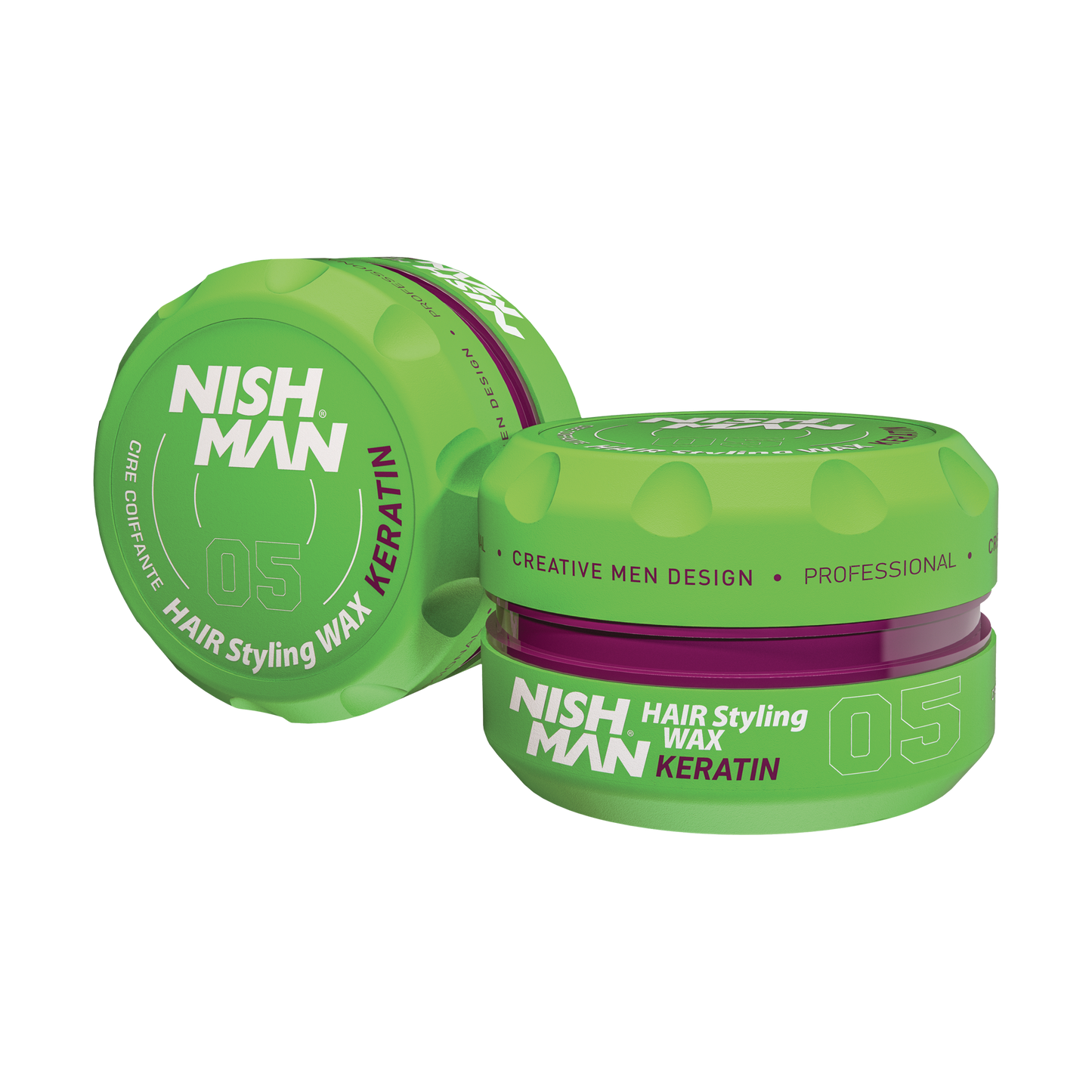 NISHMAN HAIR STYLING AQUA WAXES & POMADES