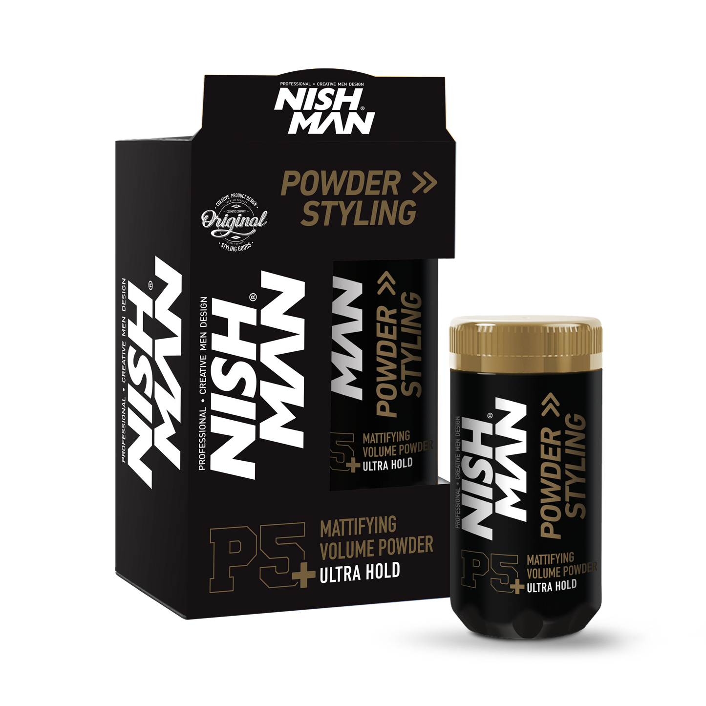 NISHMAN HAIR STYLING POWDER WAXES