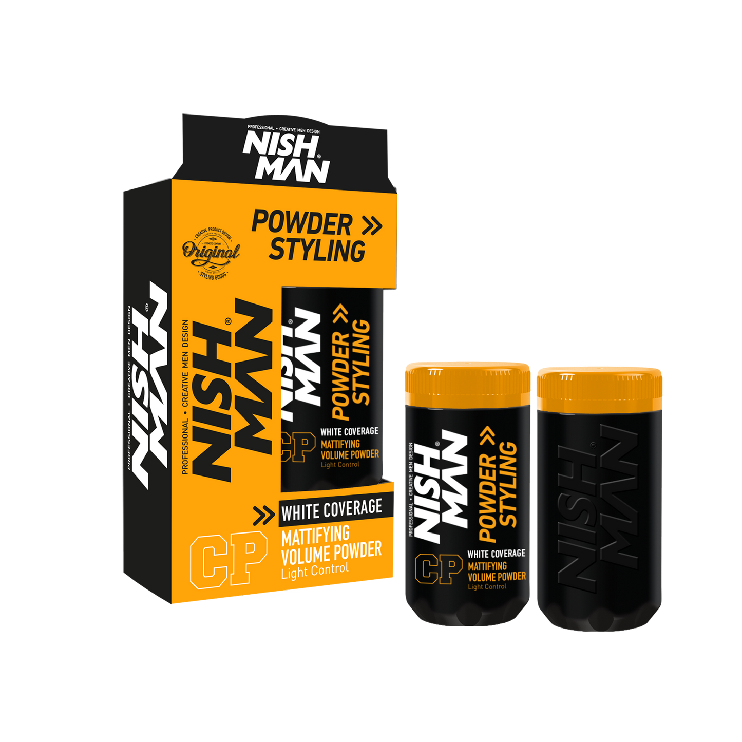 Nishman White Coverage Mattifying Volume Powder CP