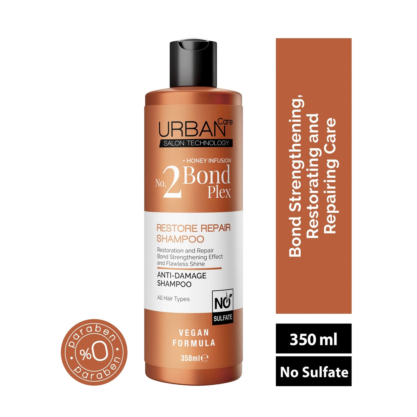 URBAN CARE BOND PLEX RESTORE REPAIR SERIES NO:2 SHAMPOO