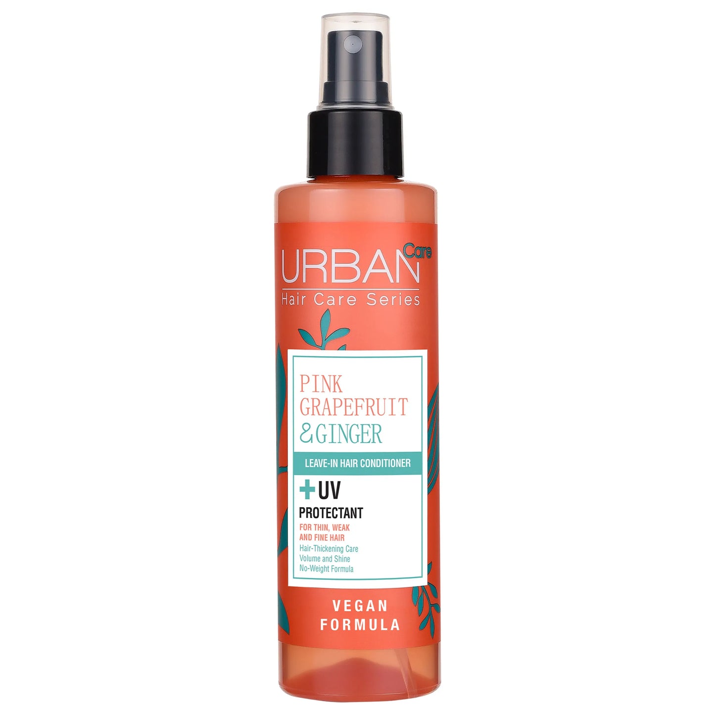 URBAN CARE PINK GRAPEFRUIT & GINGER HAIR THICKENING SERIES LEAVE-IN CONDITIONER