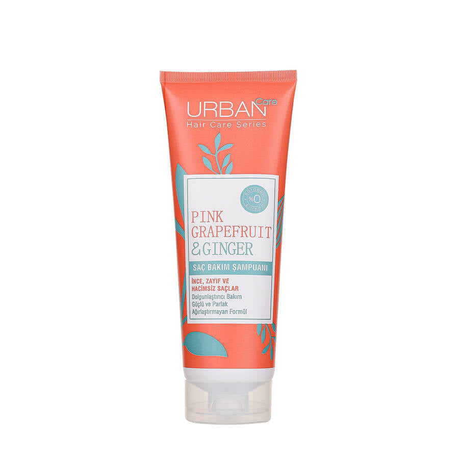 URBAN CARE PINK GRAPEFRUIT & GINGER HAIR THICKENING SERIES SHAMPOO