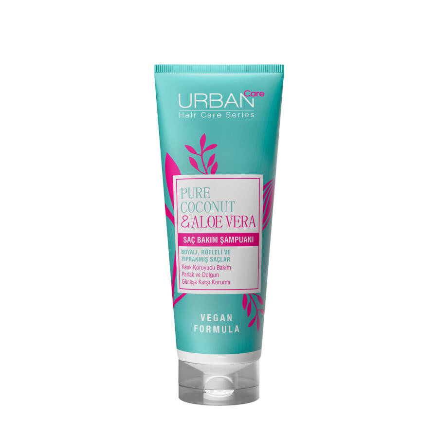 URBAN CARE PURE COCONUT & ALOE VERA COLOR PROTECTING SERIES NO SULFATE SHAMPOO