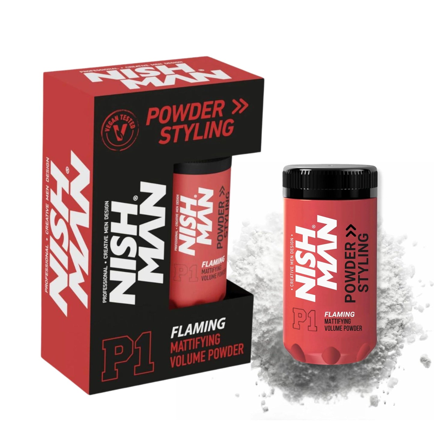 NISHMAN HAIR STYLING POWDER WAXES