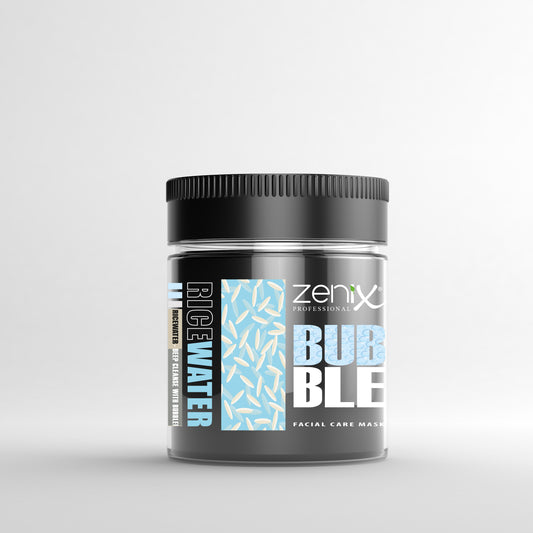 Zenix BUBBLE CLAY FACE MASK RICE WATER 300ml / 10.14fl.oz