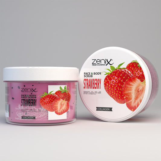 Zenix DAILY SCRUB STRAWBERRY 275ml / 9.3fl.oz