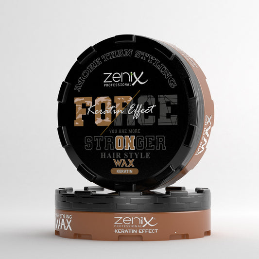 Zenix HAIR STYLER WAX FORCE KERATIN 150ml / 5fl.oz