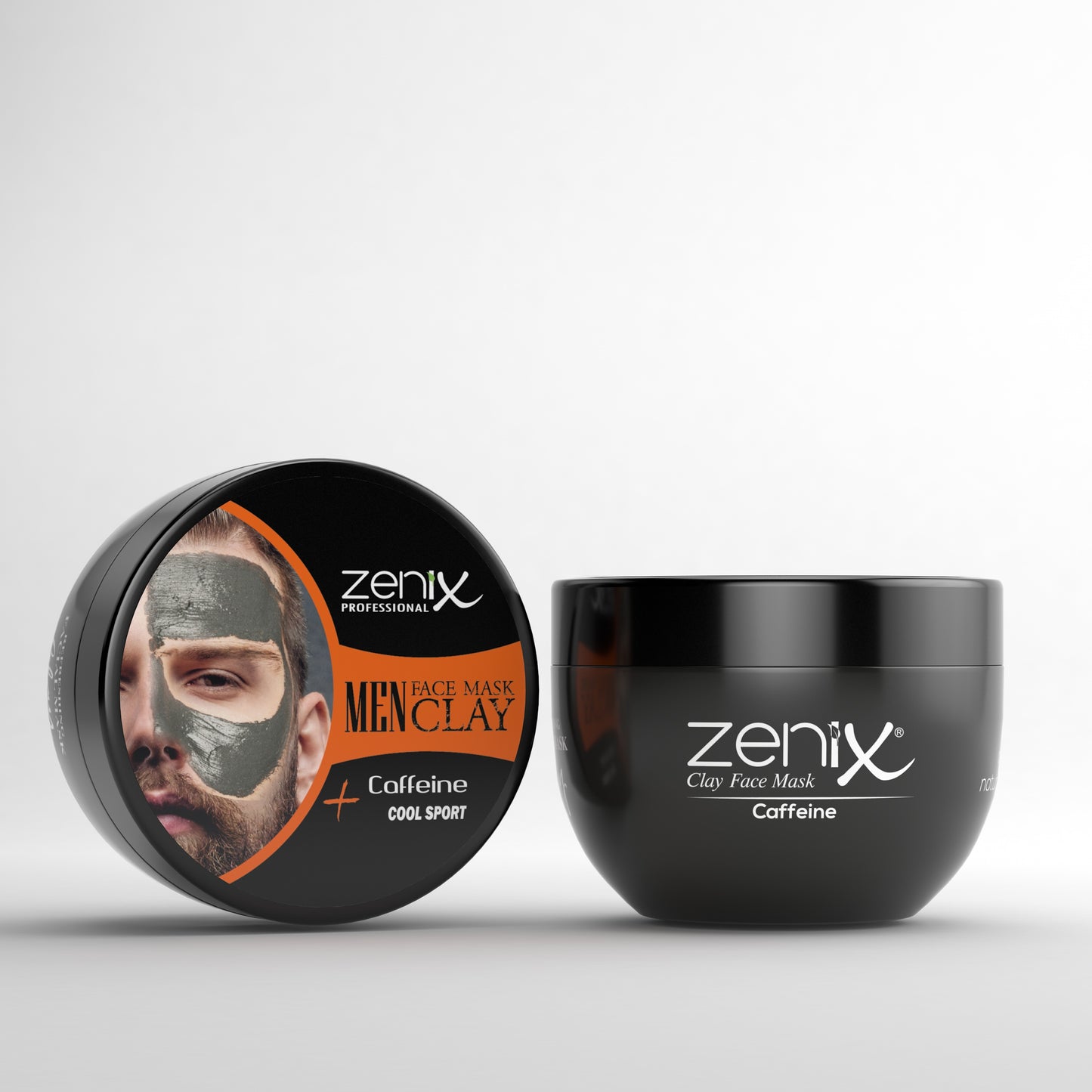 Zenix MEN CLAY FACE MASK CAFFEINE 350ml / 11.83fl.oz