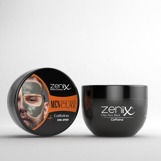 Zenix MEN CLAY FACE MASK CAFFEINE 350ml / 11.83fl.oz