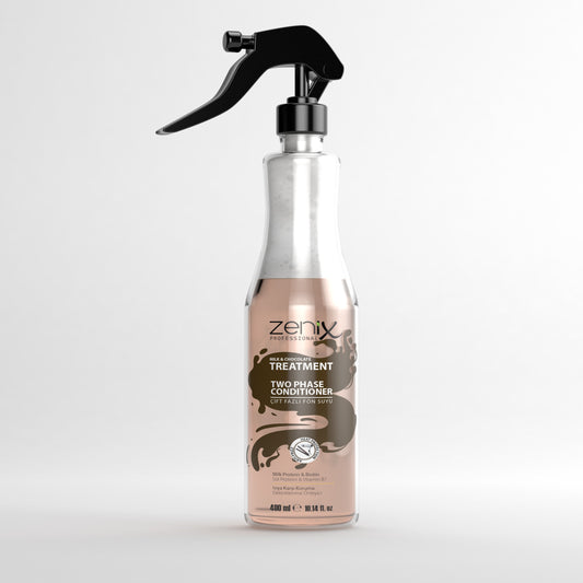 Zenix CONDITIONER TWO PHASE MILK & CHOCOLATE 400ml / 13.5fl.oz