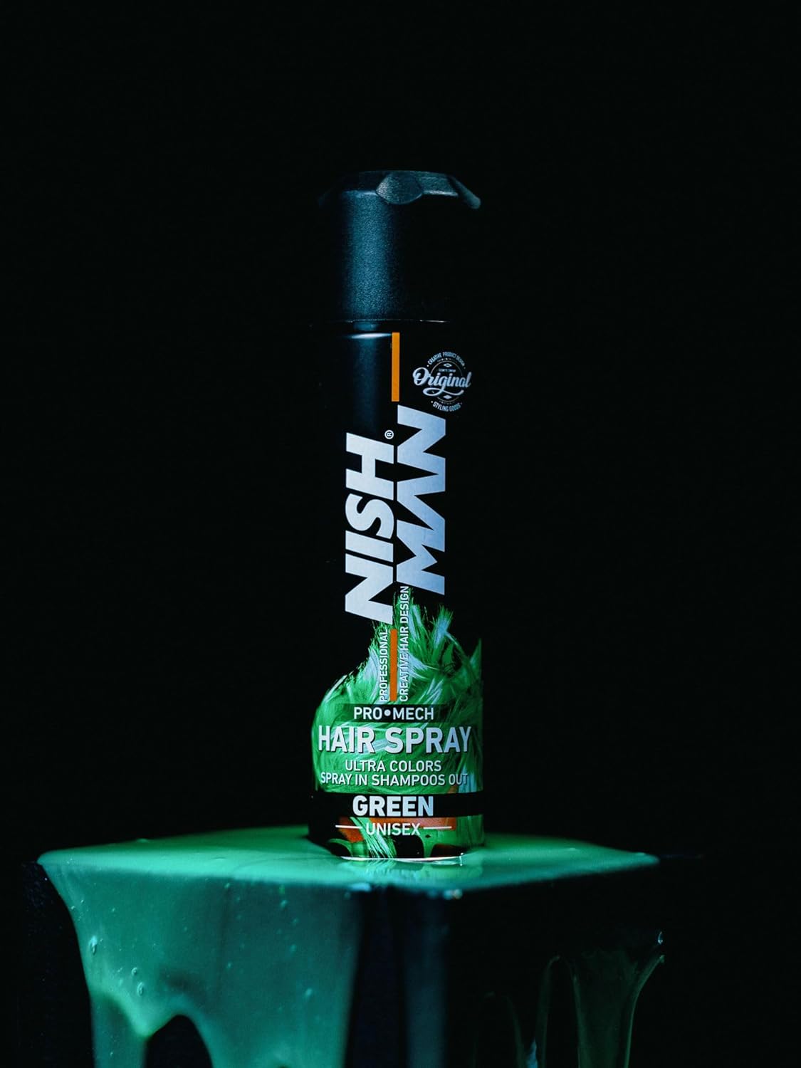 Nishman Hair Coloring Mech Spray Green Green