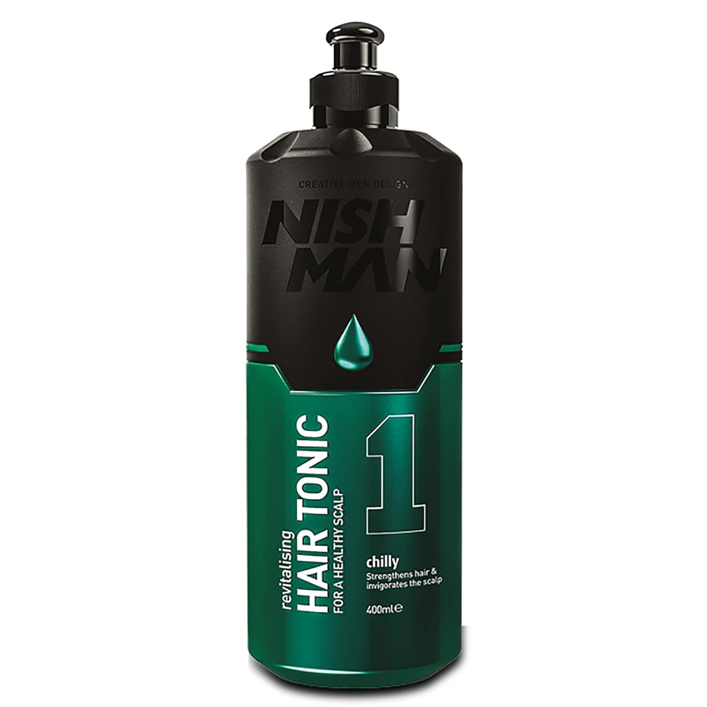 Nishman Revitalising Hair Tonic 1 CHILLY 400ml / 13.5fl.oz
