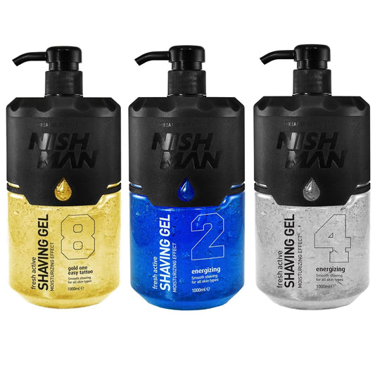NISHMAN SHAVING GELS