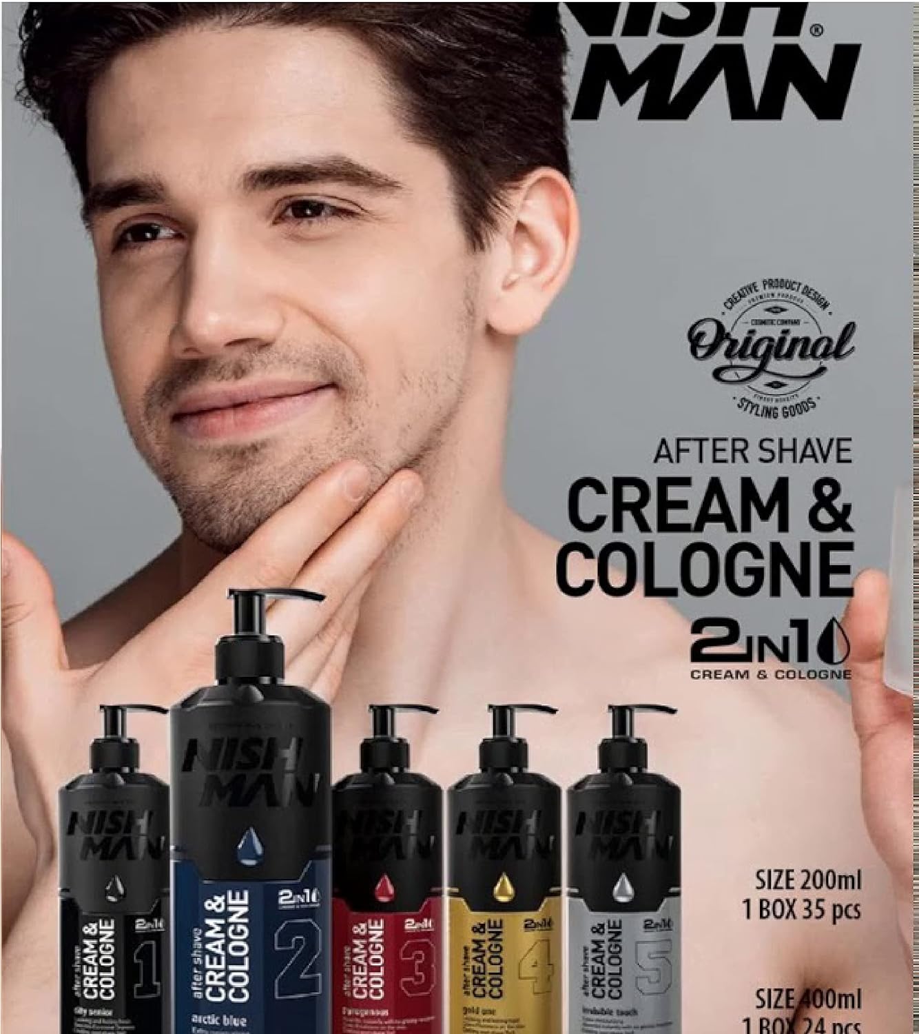 nishman After Shave Series (02 Storm, 400ml)