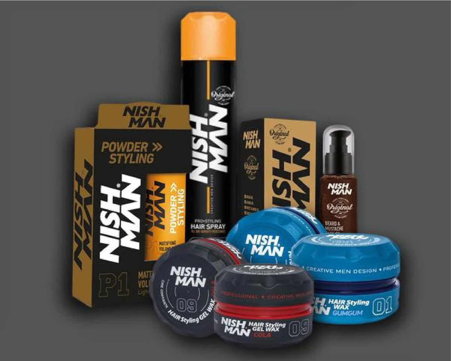 nishman Hair Styling Series (Hair Spray 04, 400ml)