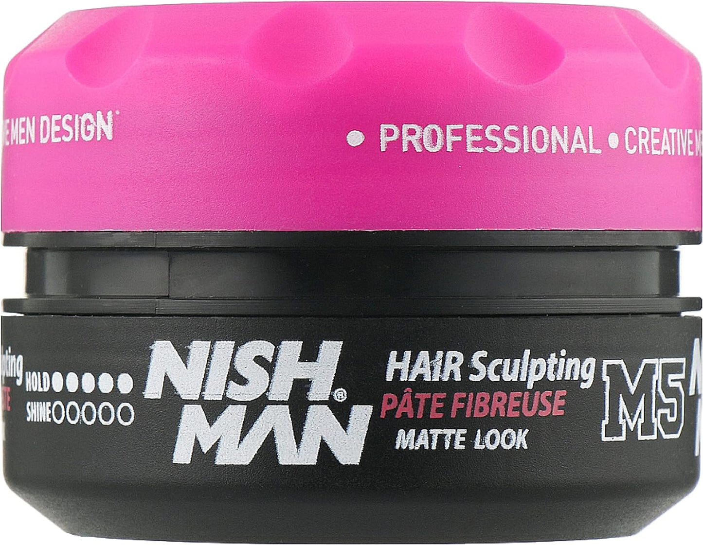 Nishman Hair Sculpting Fiber Paste M5 MATTE LOOK